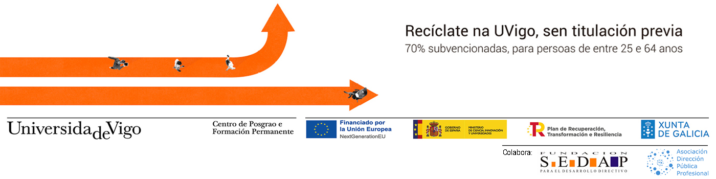 Certificación universitaria como directivo público profesional no ámbito da sanidade